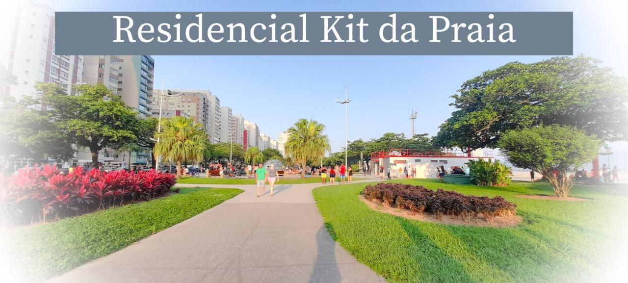 Апартаменти Residencial Kit Da Praia Сантус Екстер'єр фото