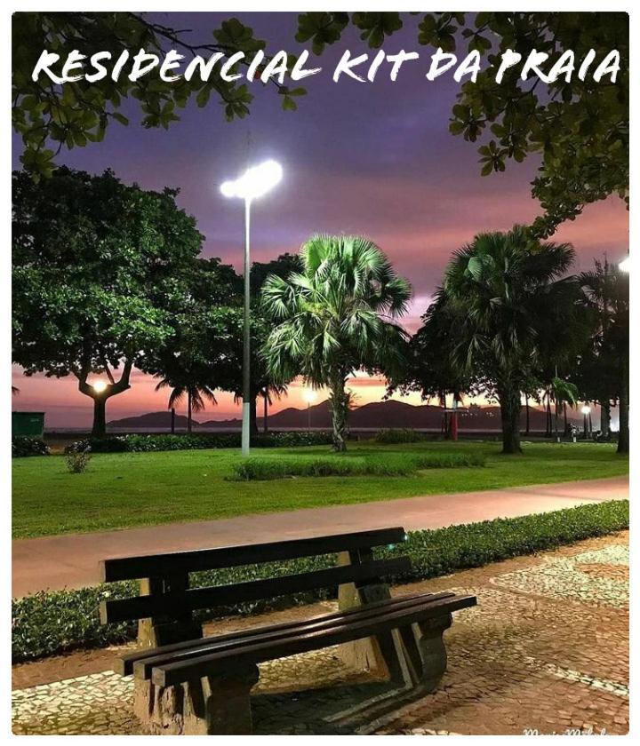 Апартаменти Residencial Kit Da Praia Сантус Номер фото