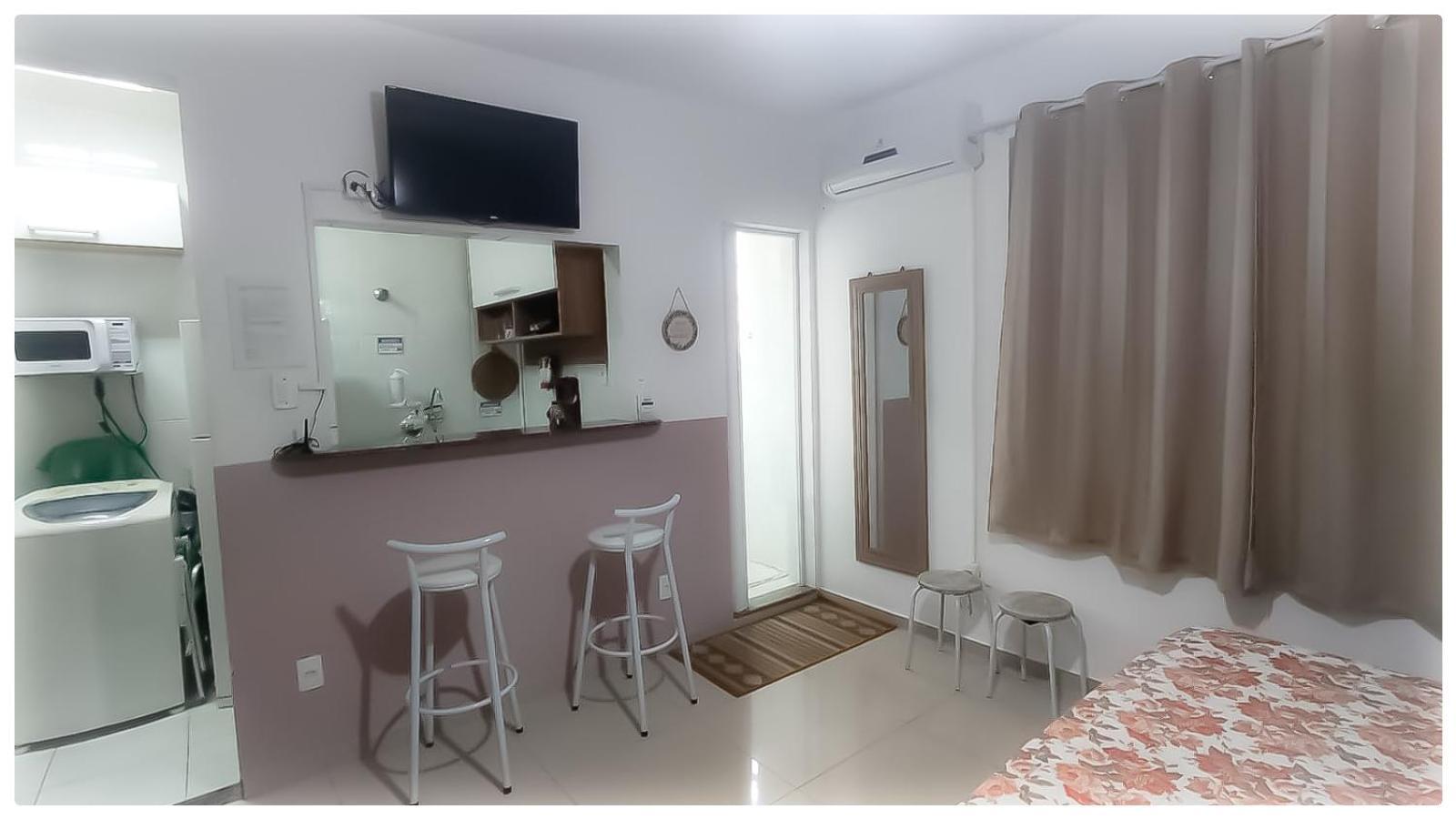 Апартаменти Residencial Kit Da Praia Сантус Номер фото