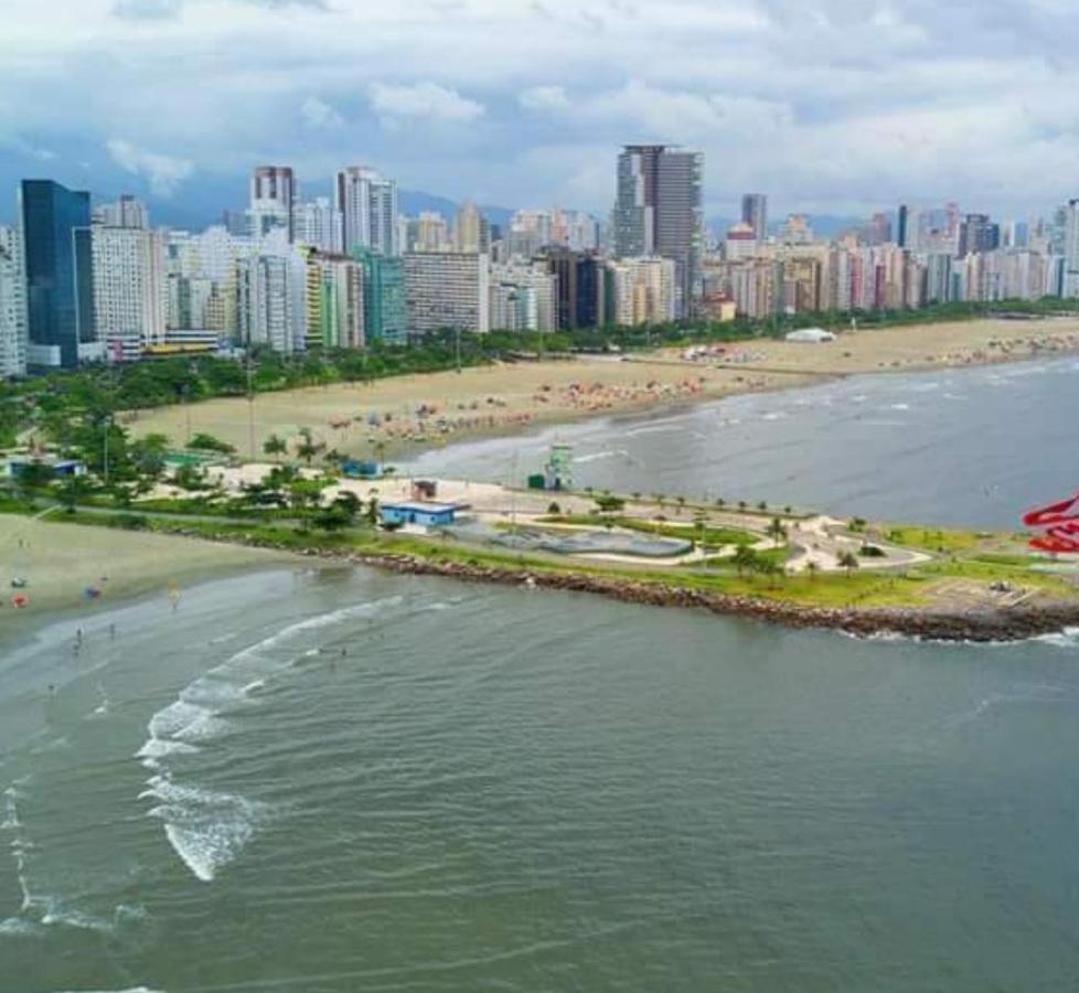 Апартаменти Residencial Kit Da Praia Сантус Екстер'єр фото